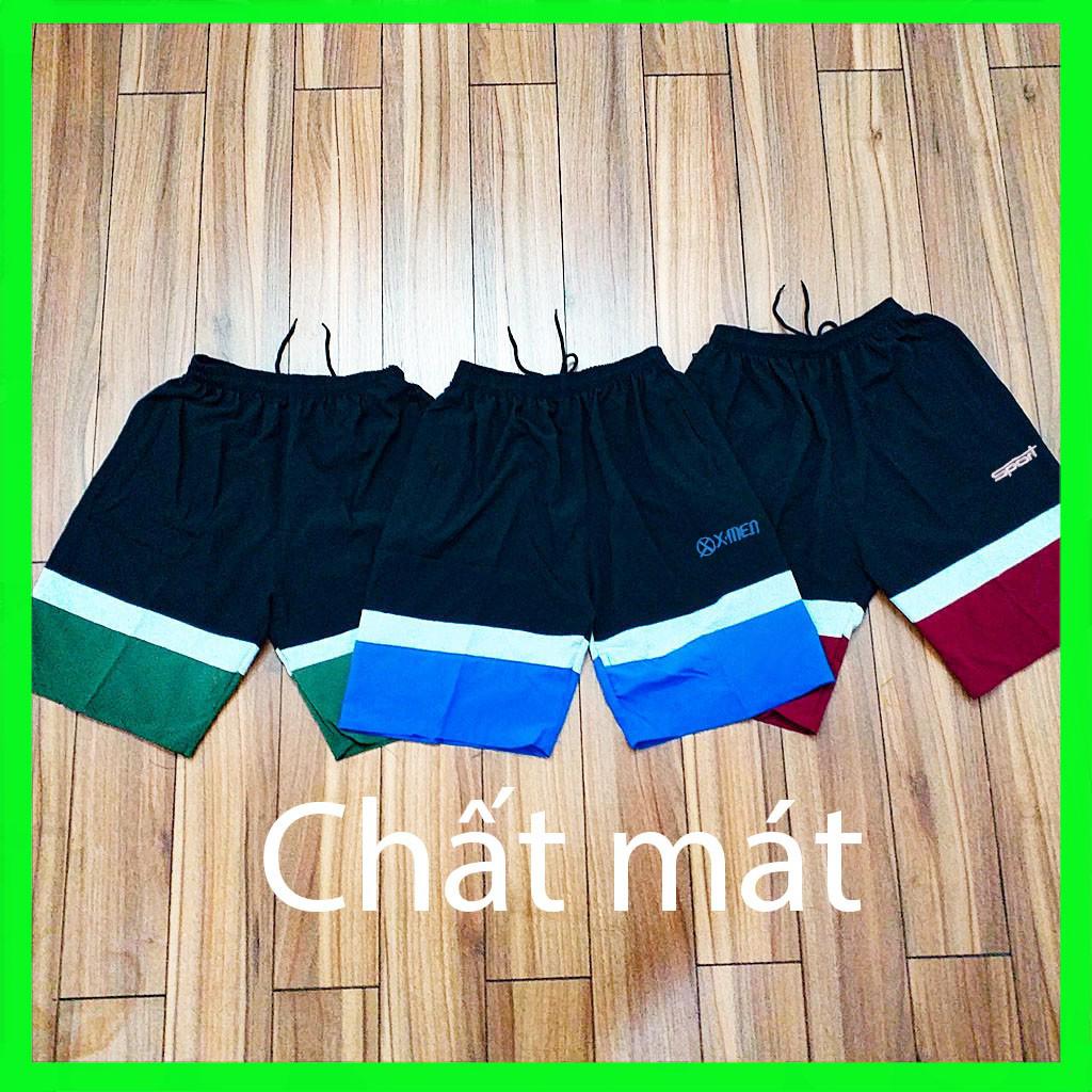Quần Short Nam Thể Thao Phối Màu Chất Dù Đẹp[Giá Sỉ]