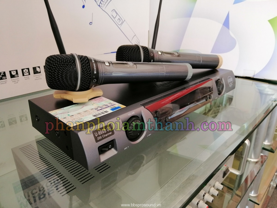[HCM]Micro Karaoke Không Dây BBS U666BG