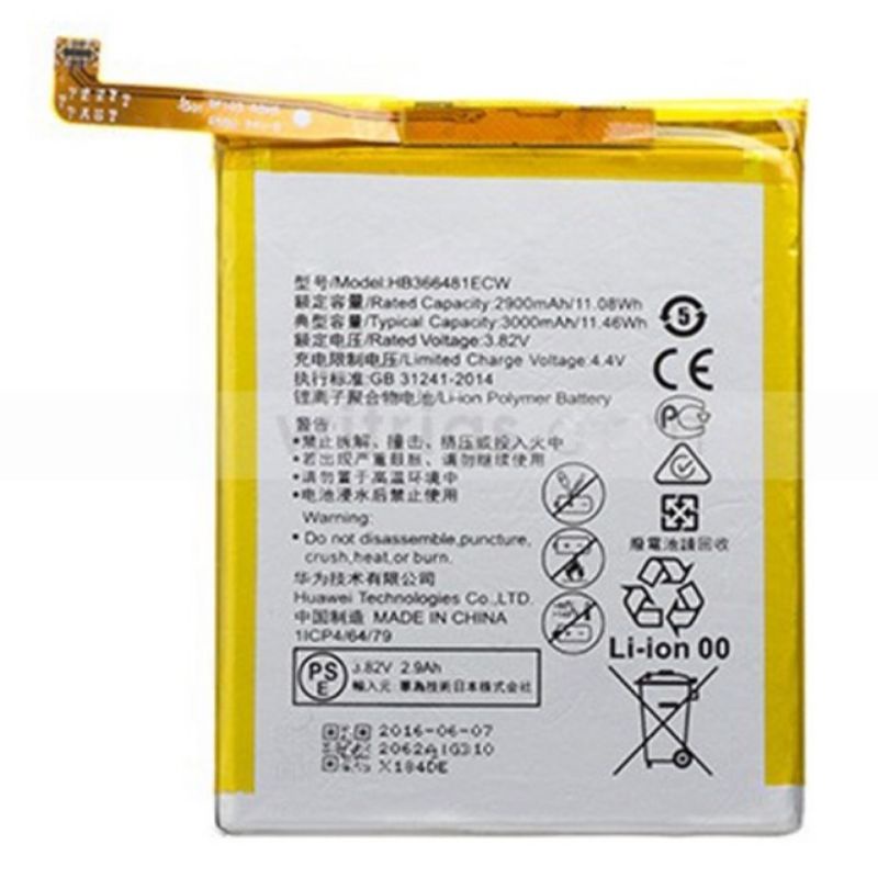 pin Huawei Honor Note 8 xịn, bảo hành 3 tháng đổi mới.