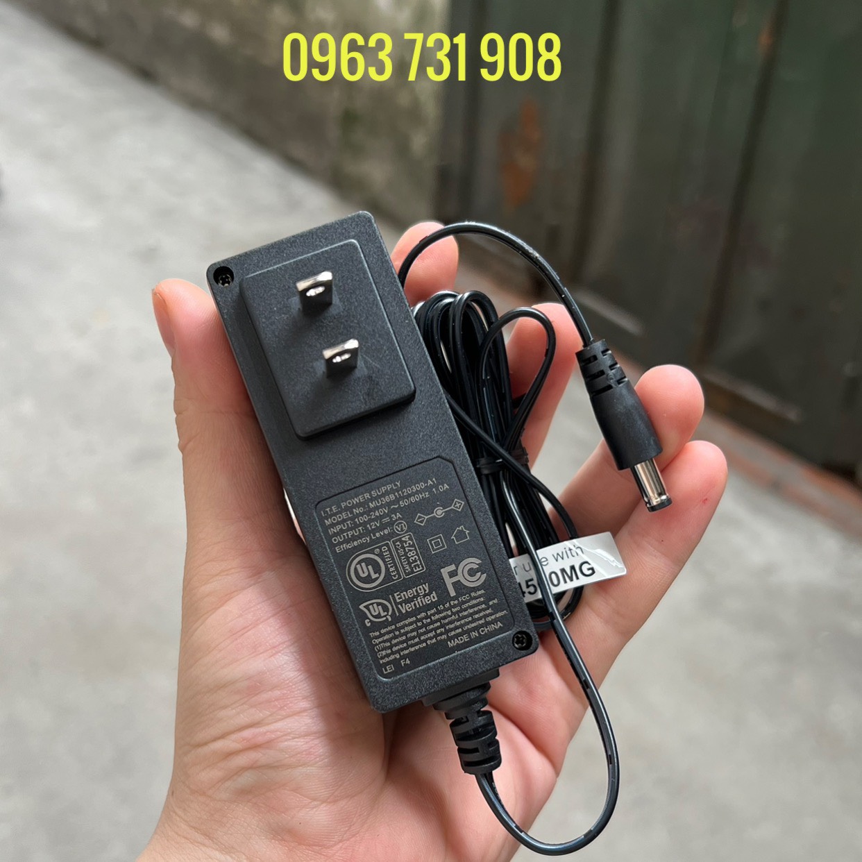 Cục nguồn 12V 3A chính hãng tháo máy