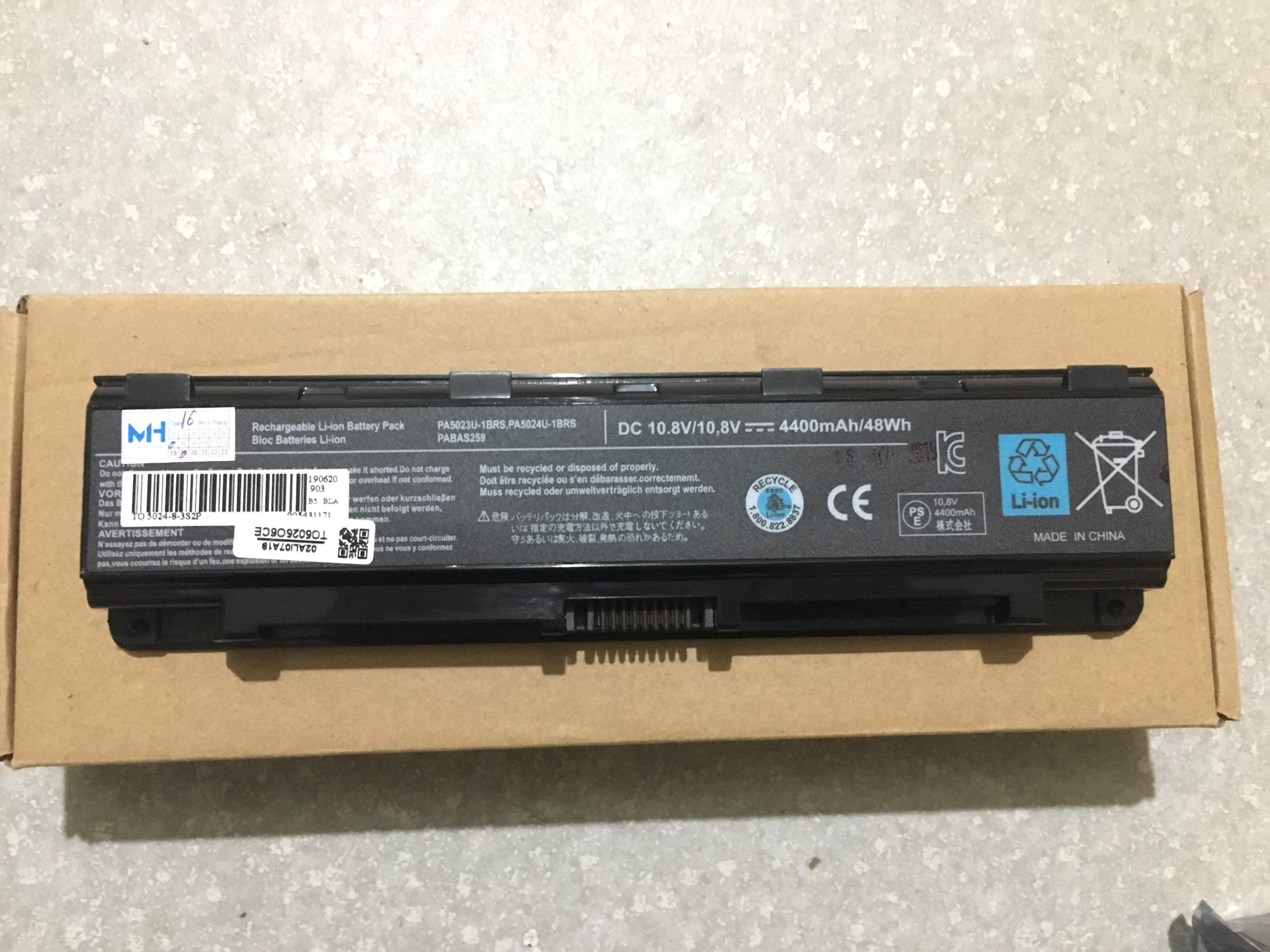 Pin laptop Toshiba Satellite L840 L850 L840D L850D