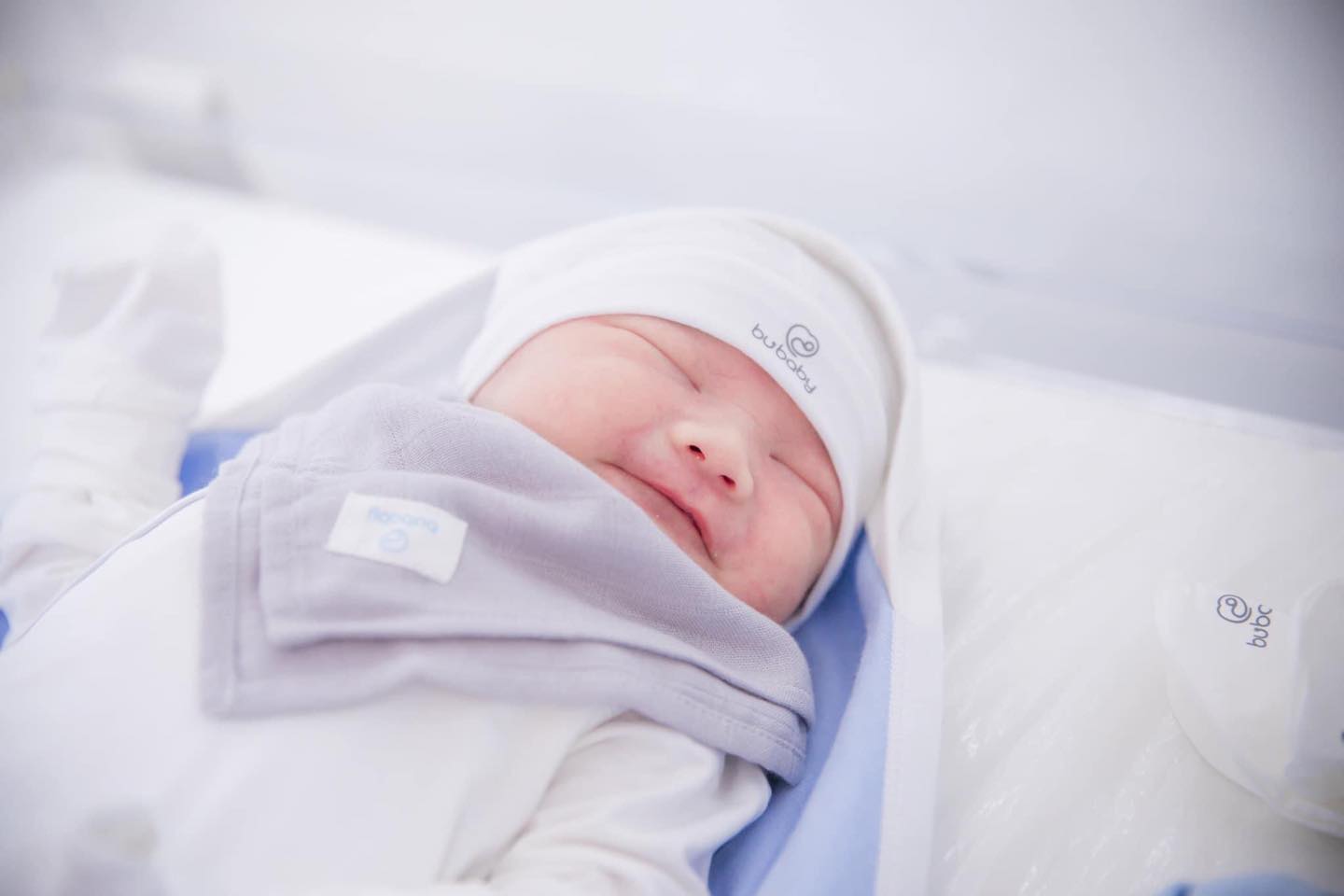 Set 5 khăn mặt Muslin trẻ em Bu
