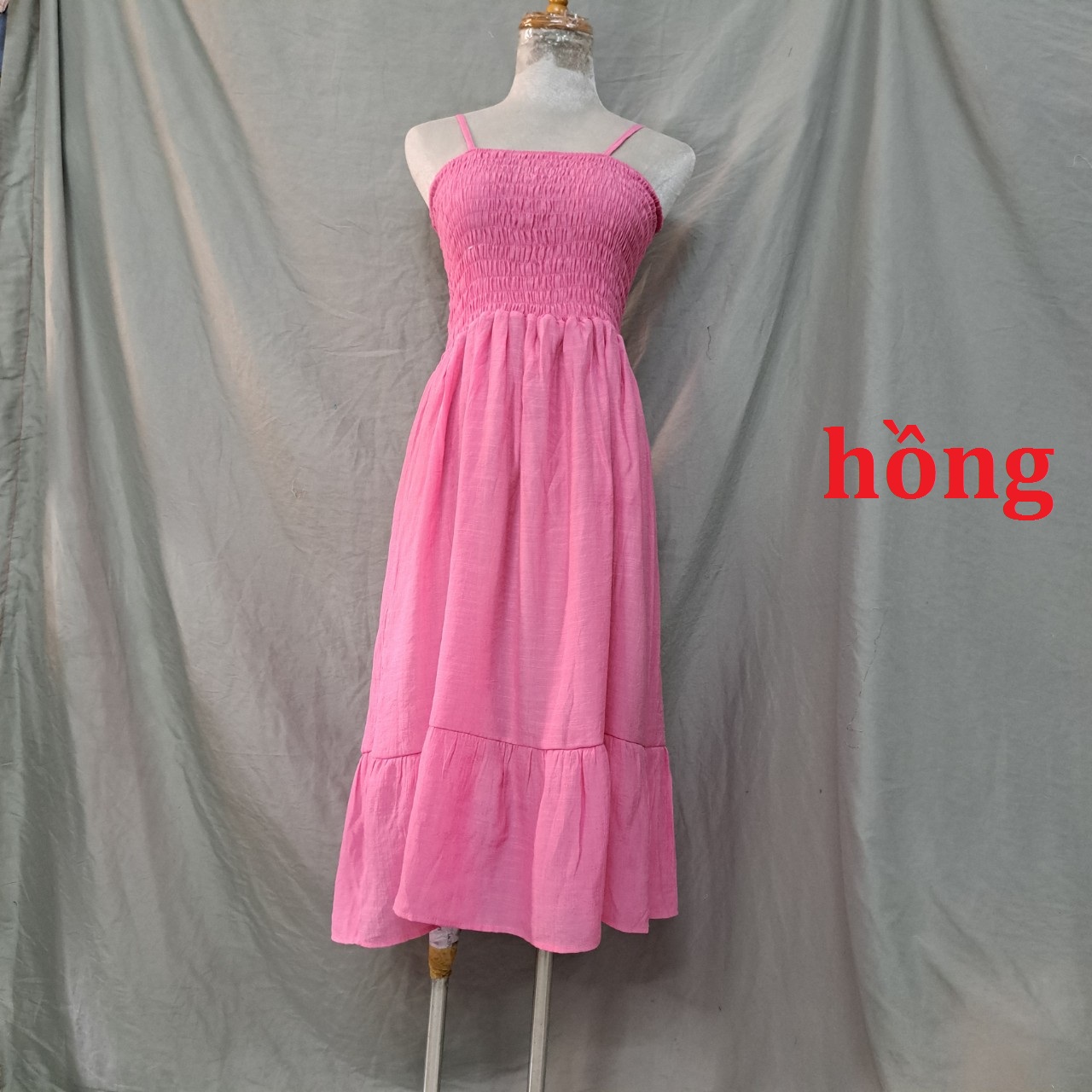 Đầm đuôi cá cúp ngực-nhiều màu