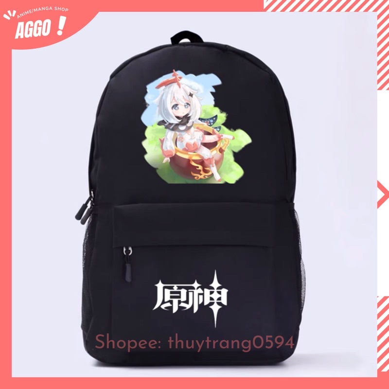Balo đi học game genshin impact cực hot