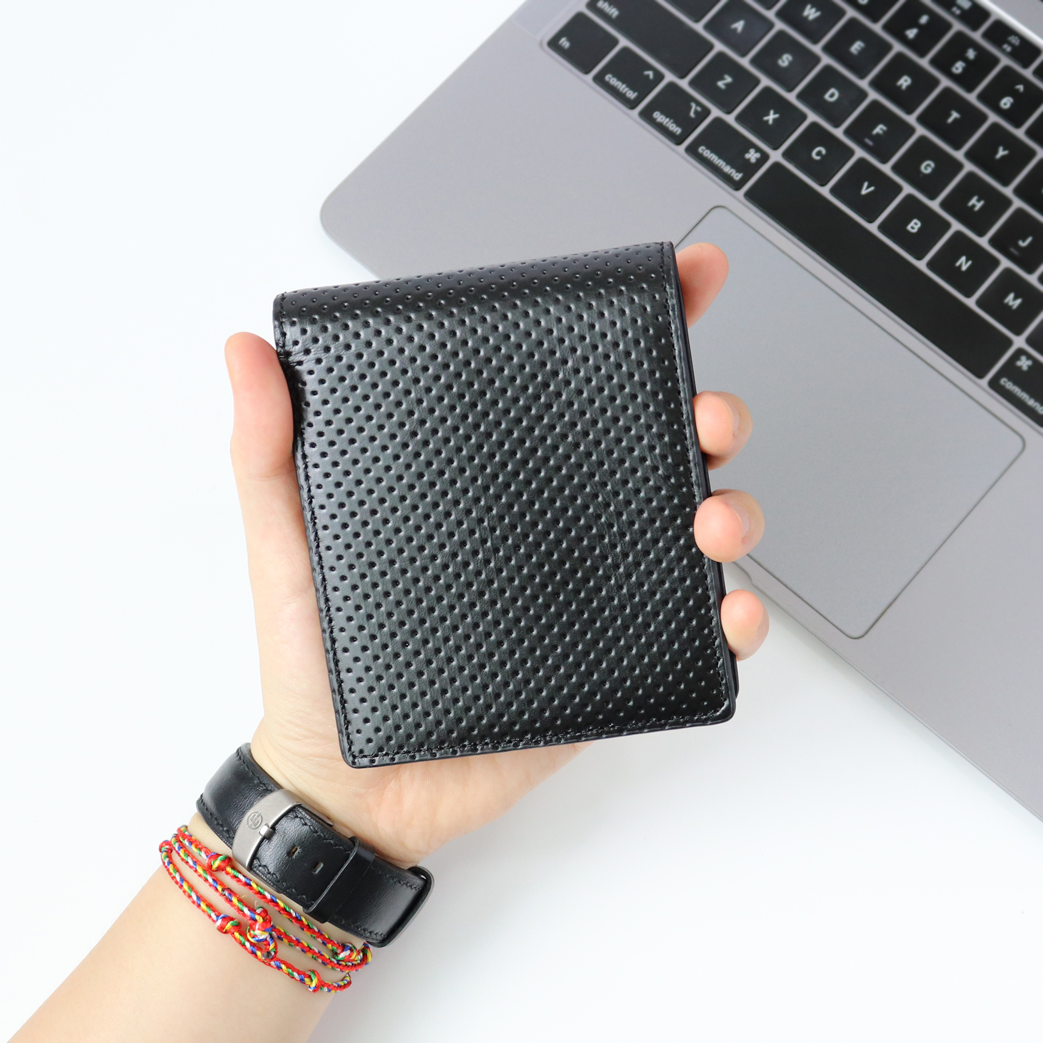 Men's leather wallet-soft imported cowhide