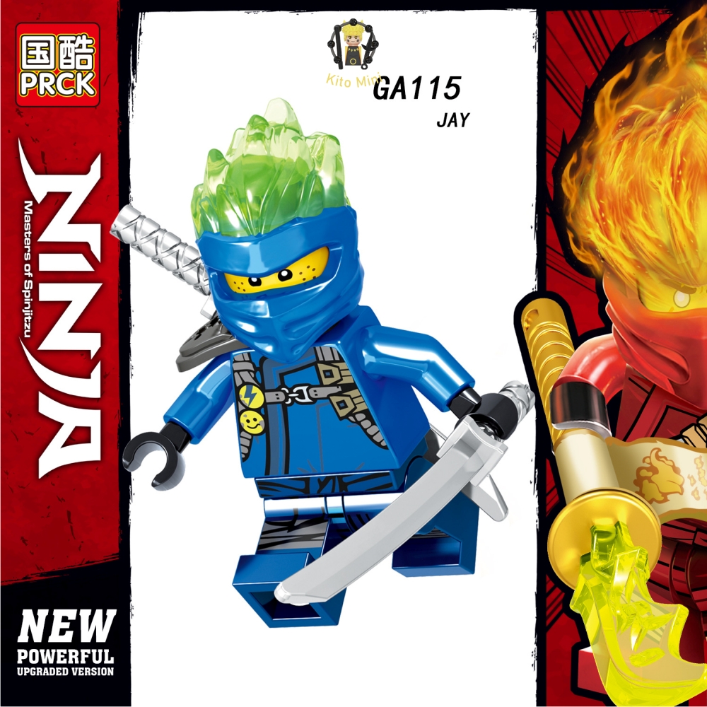 Minifigures ninjago xếp hình lắp ráp nhân vật hoạt hình ga115-122