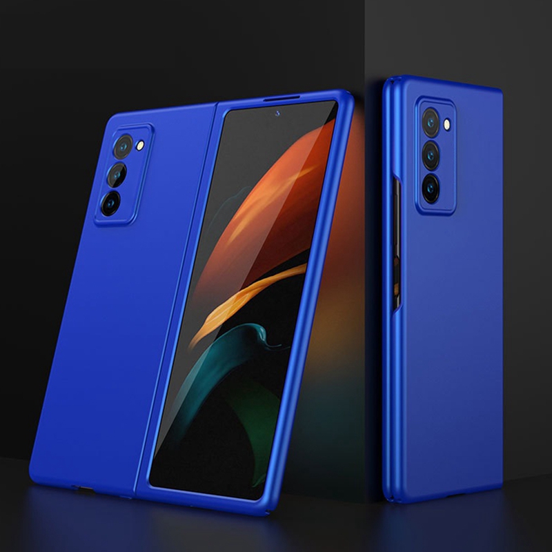 Thin Case for Samsung Galaxy Z Fold 2 5G Case Matte Hard Plastic Slim Phone Case Full Protective Back Cover