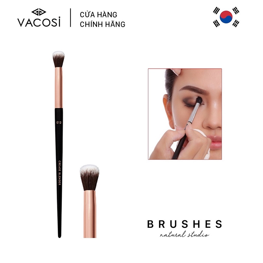 CỌ TÁN PHẤN MẮT VACOSI CREASE BLENDER E12