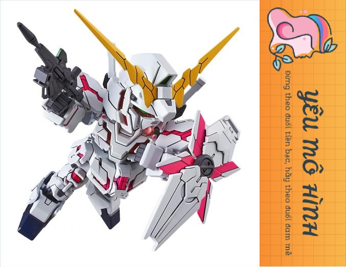 Gundam SD Unicorn RX-O Daban