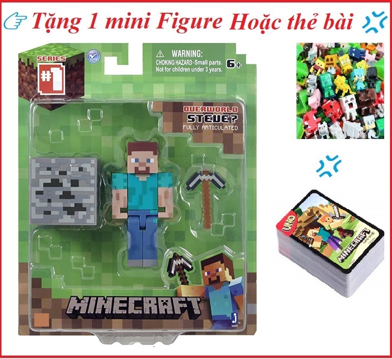 [HCM]Mô hình đồ chơi minecraft