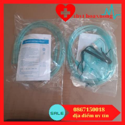 MẶT NẠ THỞ OXY, MASK THỞ OXY PHỤ KIỆN NỐI VỚI MÁY TẠO OXY