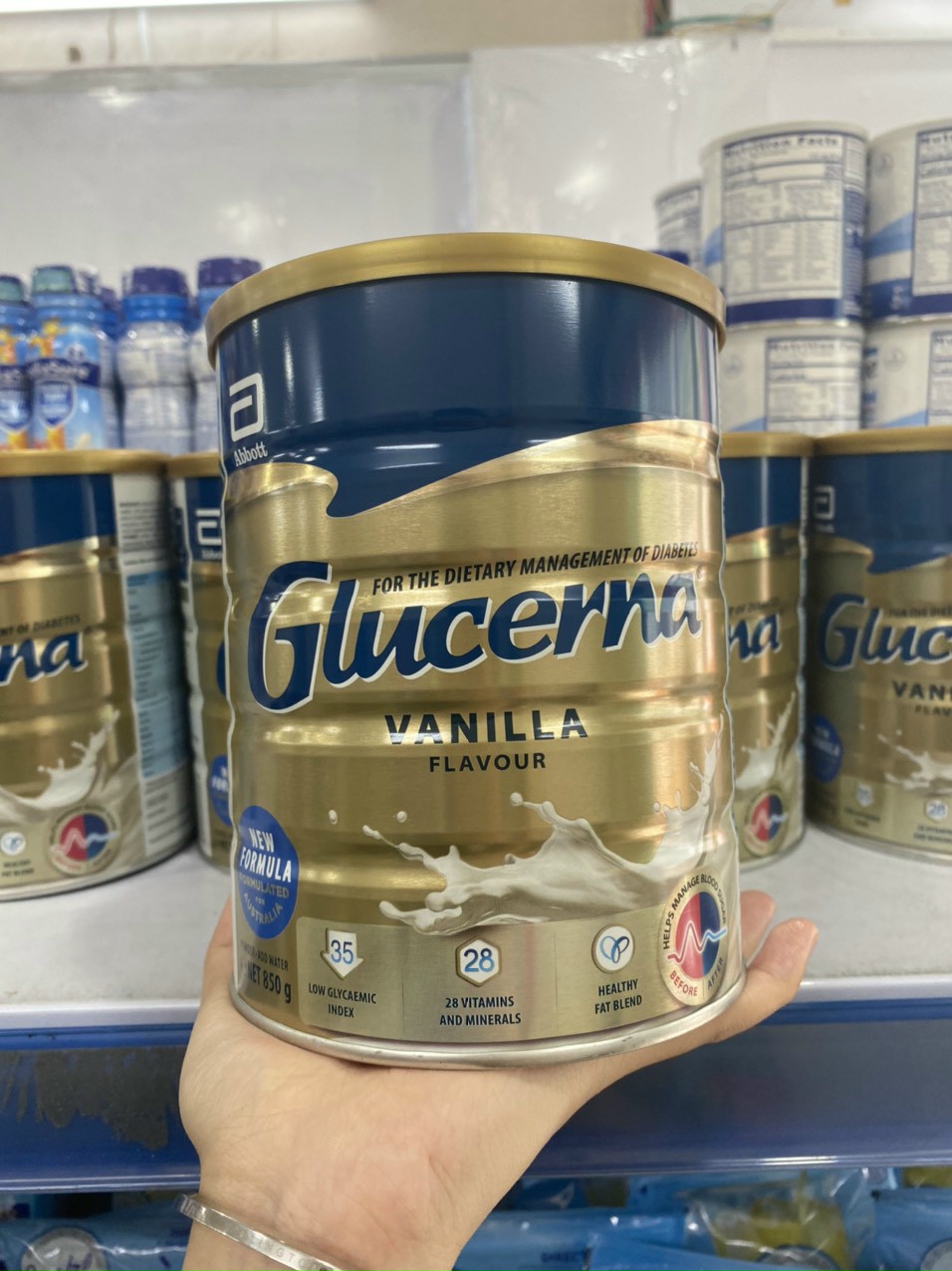SỮA Glucerna Úc 850g