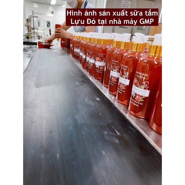 sửa tắm lựu đỏ