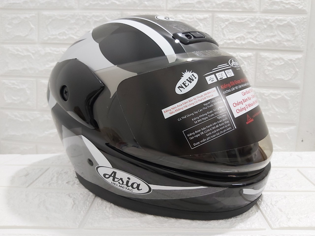 MŨ BẢO HIỂM FULLFACE CHÍNH HÃNG ASIA MT120