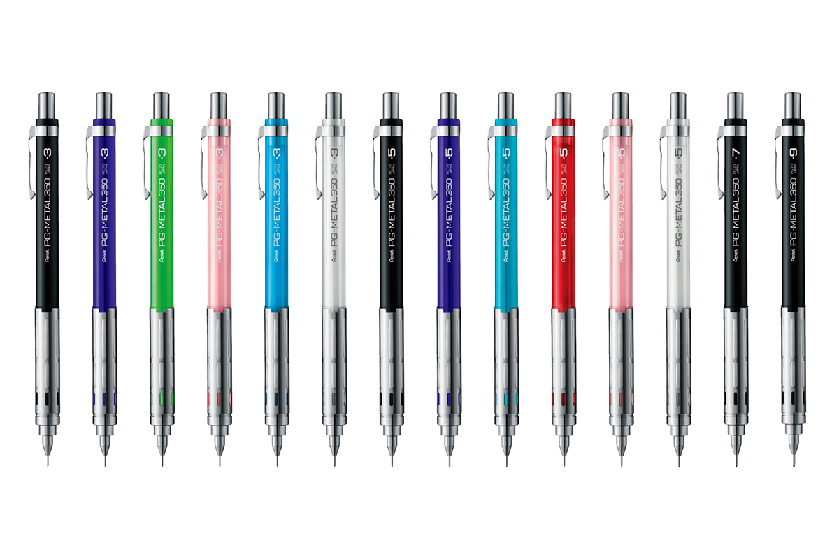 Bút Chì Bấm Cơ Khí Pentel PG Metal 350