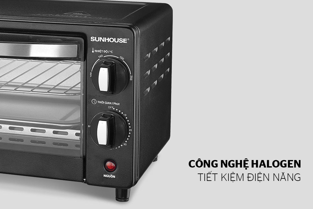 [Quà Tặng Enfa] Lò nướng Sunhouse SHD4206 10 lít