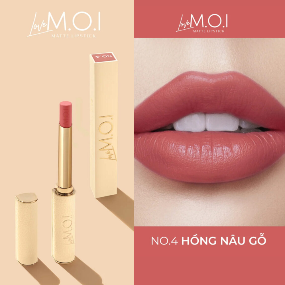 Son thỏi cao cấp phiên bản giới hạn Love M.O.I Hồ Ngọc Hà Cosmetics chính hãng