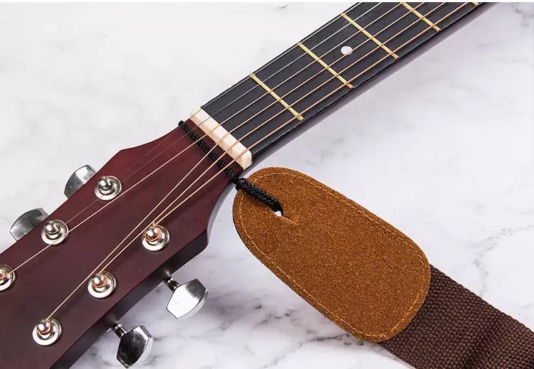 DÂY ĐEO ĐÀN GUITAR VINTAGE DD02 CHẤT LIỆU COTTON
