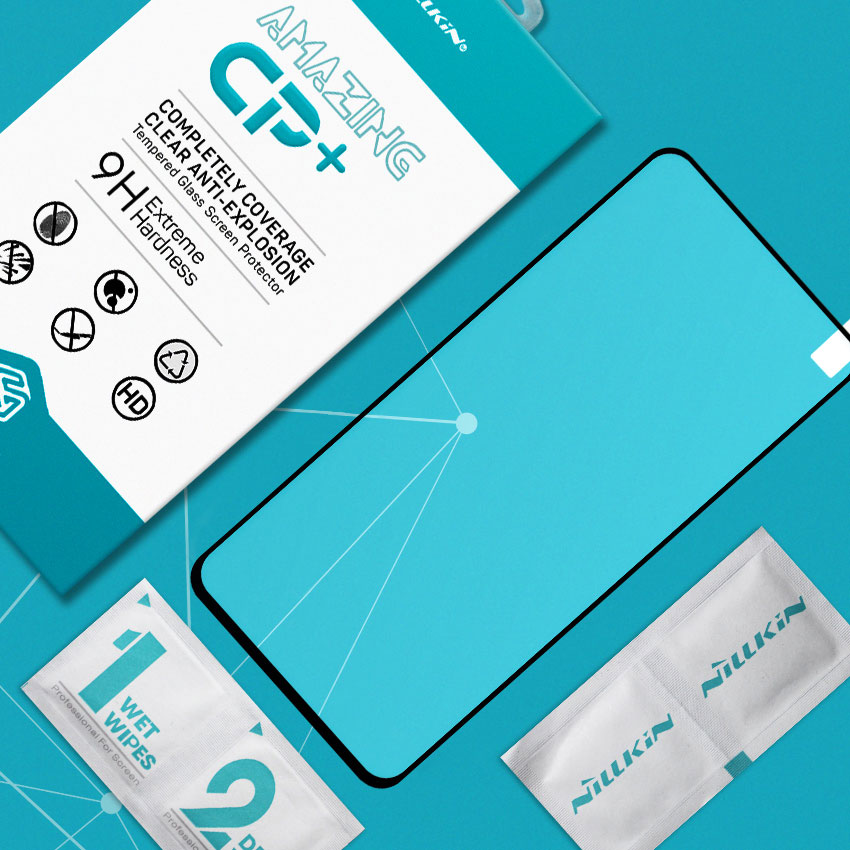Kính cường lực cho Samsung Galaxy A60 Full màn hình Full keo Nillkin.tw