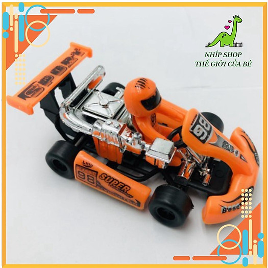 Đồ Chơi Xe Đua Chạy Trớn Cho Bé 9cm