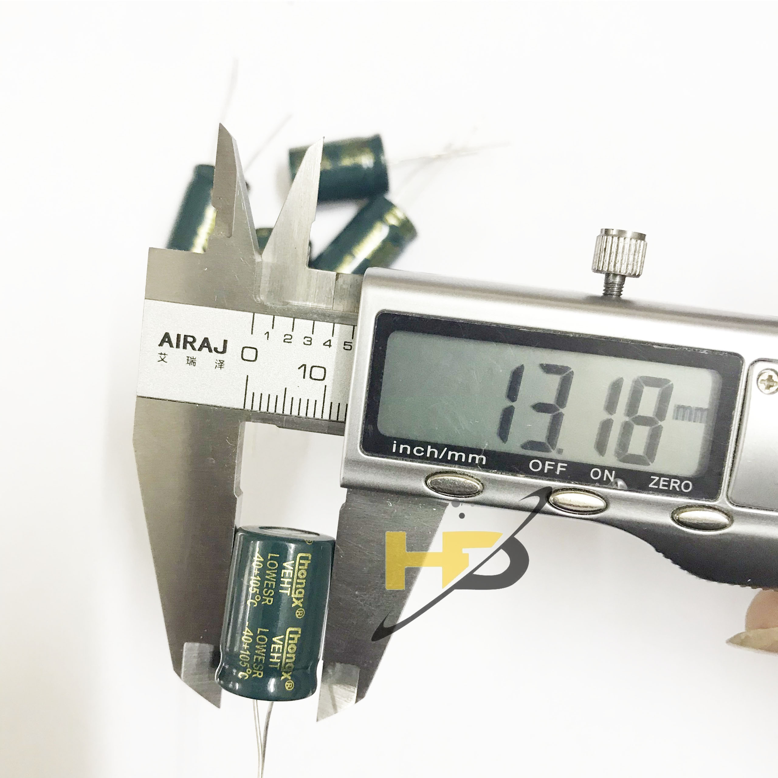 [10 CON] Tụ Điện Tần Số Cao 220uf 100V, Tụ Hóa Phân Cực (Mới)