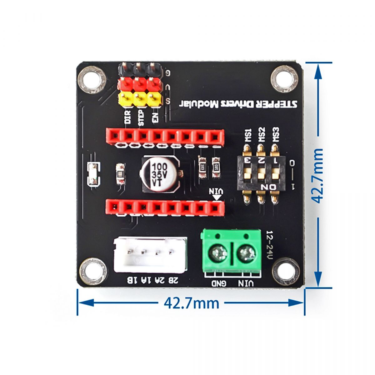 Đế ra chân Driver động cơ bước A4988 DRV8825