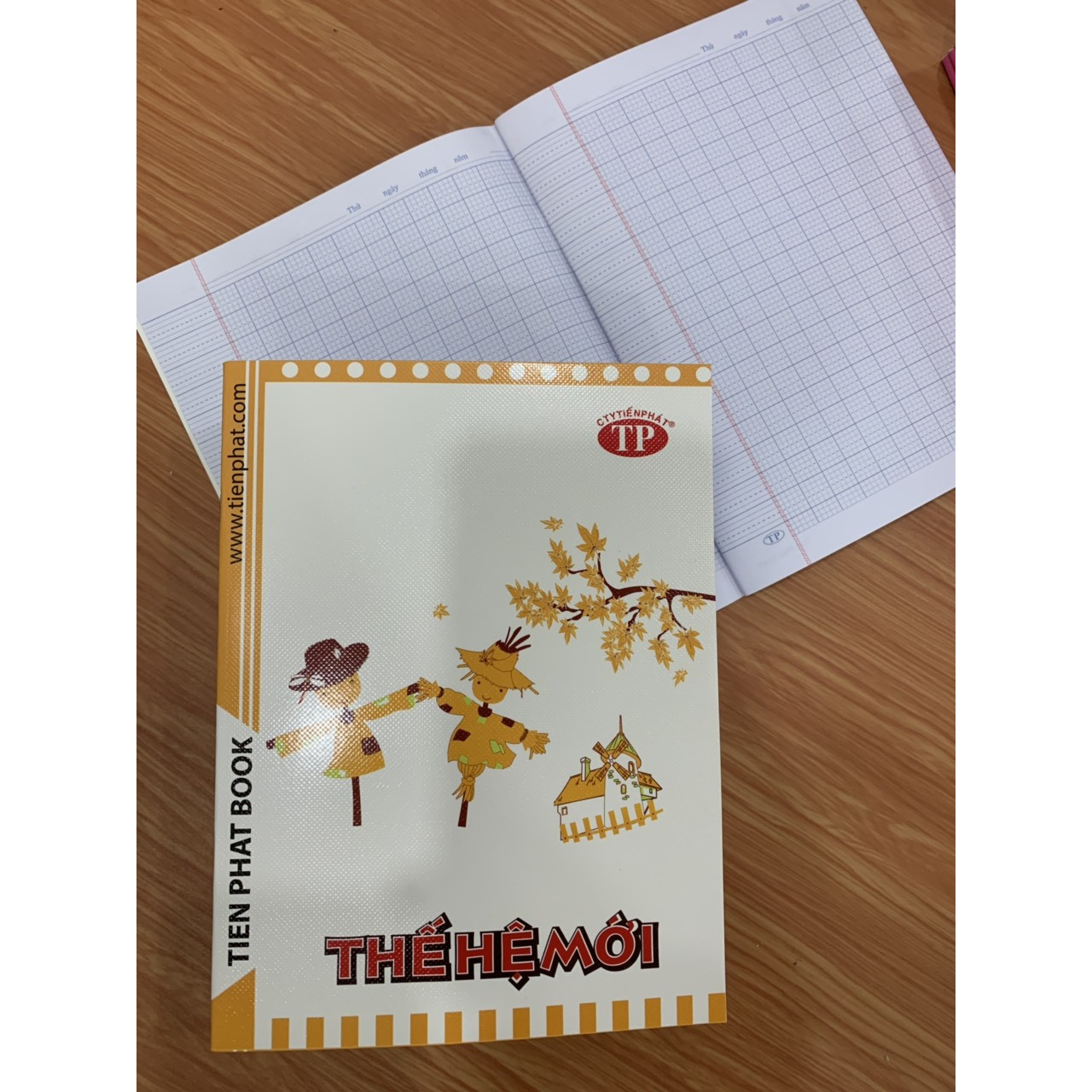 5 cuốn tập 200 trang Thế Hệ Mới