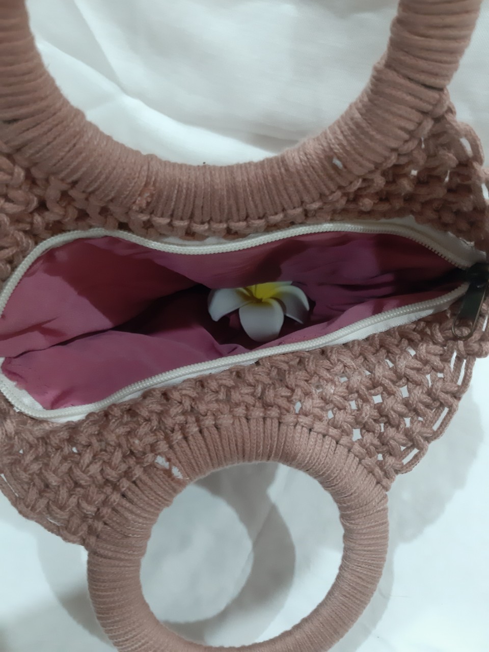 Túi macrame cầm tay