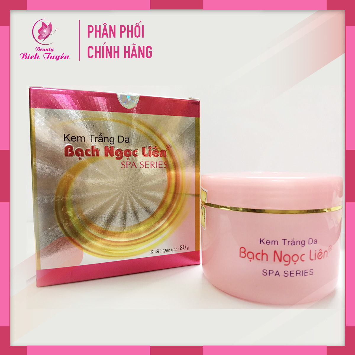 Kem dưỡng body bạch ngọc liên spa series