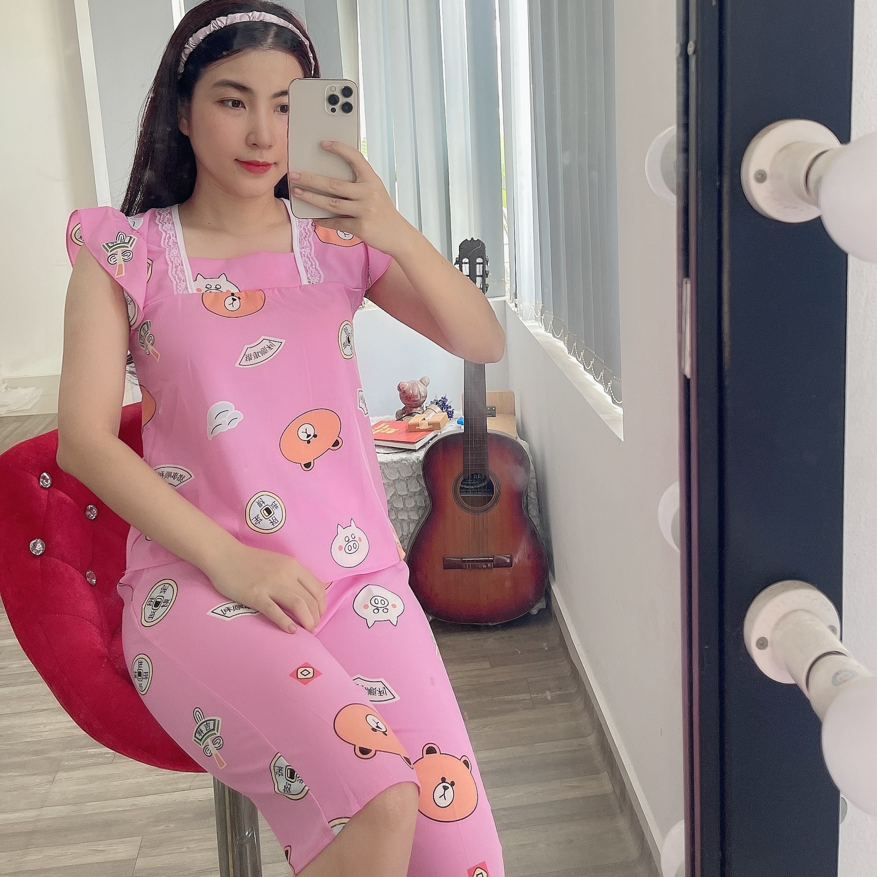 LỬNG ĐỒ BỘ MẪU MỚI LỤA HÀN MẶC MÁT - DƯỚI 53kg