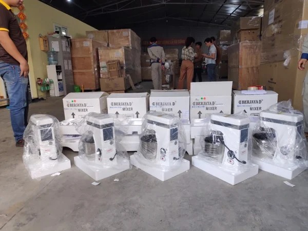 MÁY TRỘN BỘT KHÔNG LỒNG BERJAYA BJY - BM7