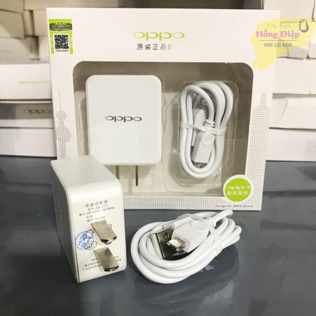 BS10 - Bộ Sạc (cóc+cáp) OPPO CT73 - 5V-2A - 22