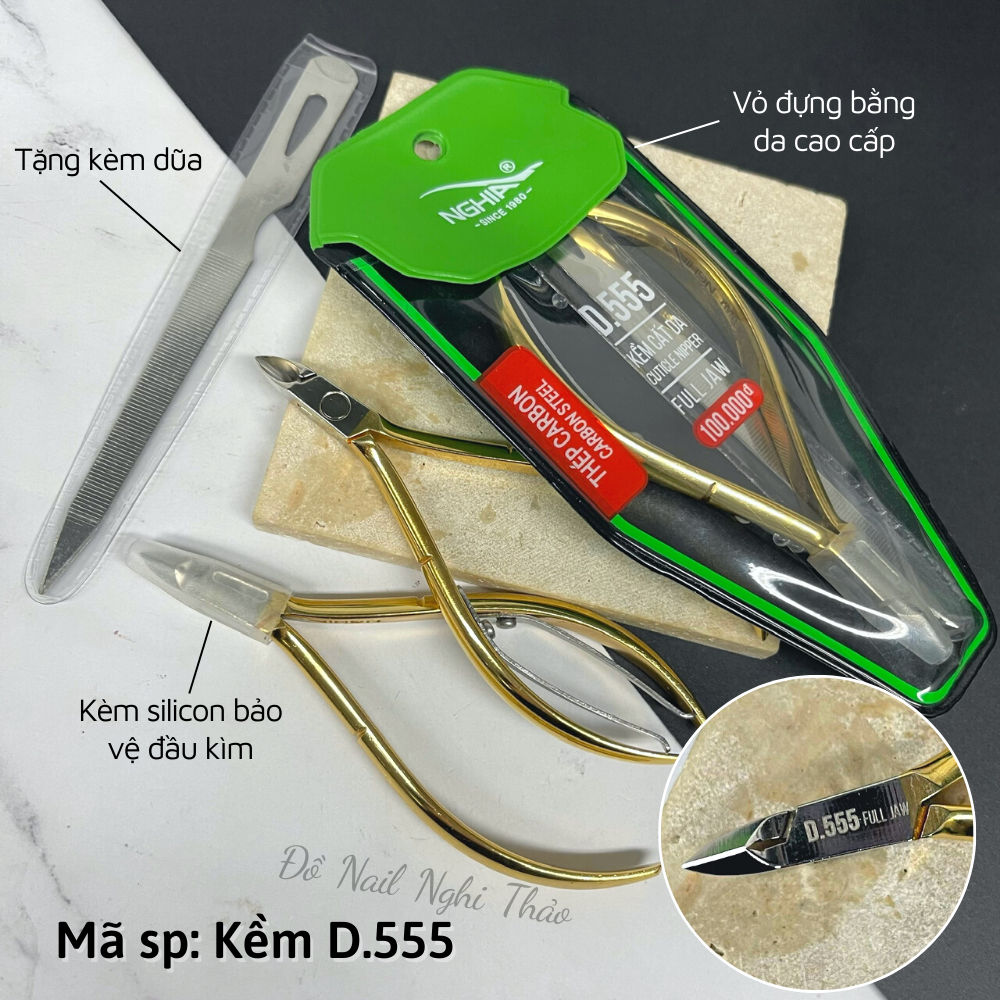 Kềm nghĩa d555 nhặt da