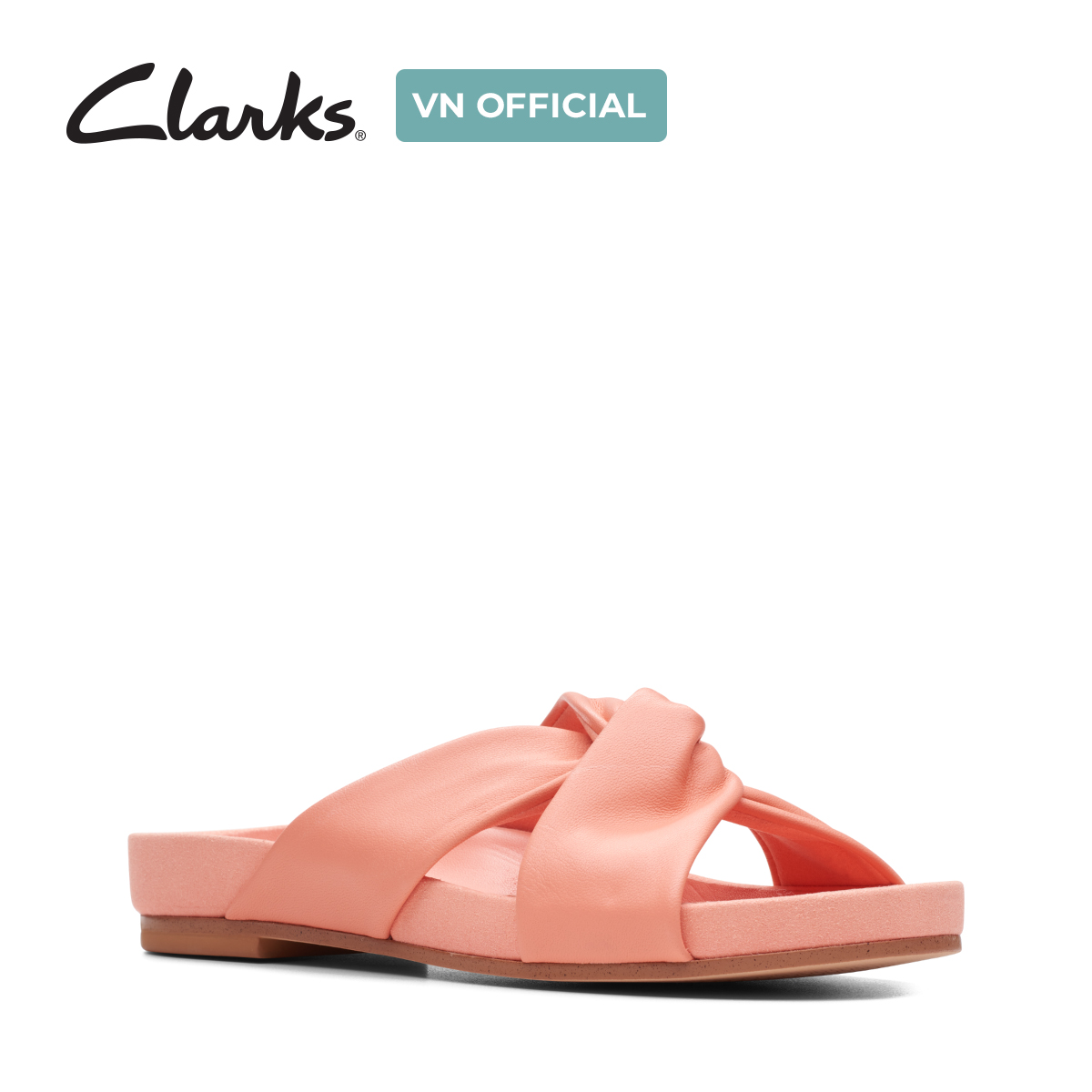 Dép Quai Ngang Da Nữ Clarks - Pure Twist