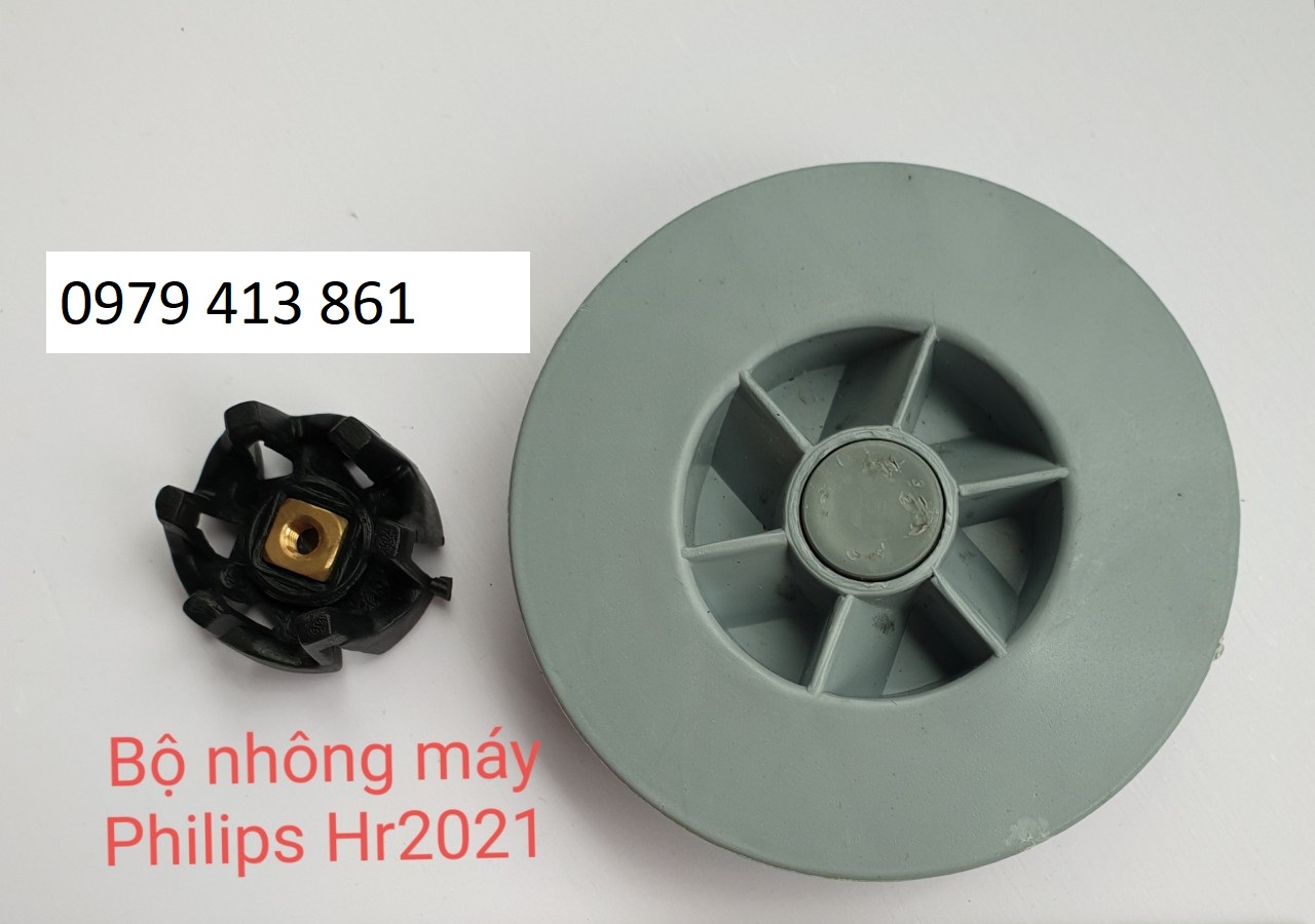 Phụ kiện máy xay- Bộ nhông vấu dao và  bánh răng thân máy philip hr2067