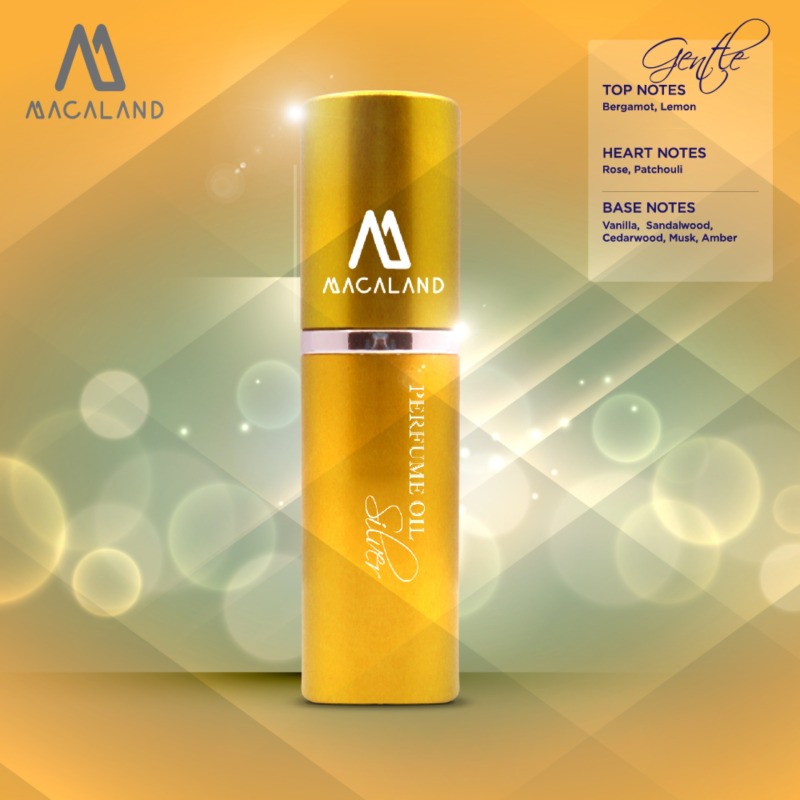 Nước hoa unisex Silver MACALAND 10ml dạng xịt dành cho nam và nữ ưa thích hương mát mẻ nhẹ nhàng