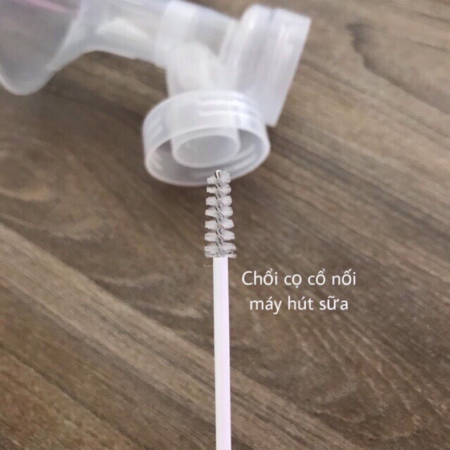 Chổi cọ cổ nối máy hút sữa
