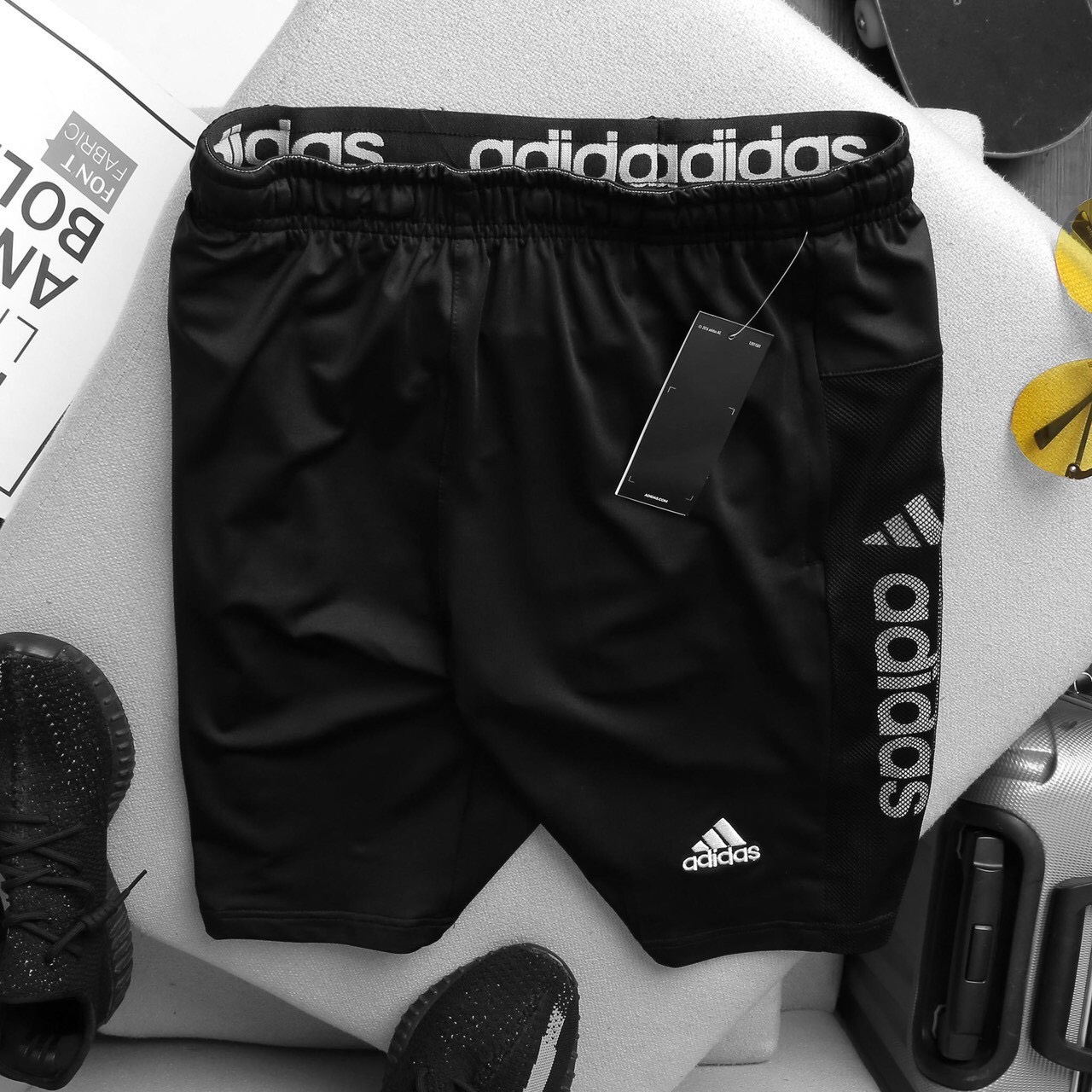 Quần đùi thun adidas cao cấp siêu đẹp