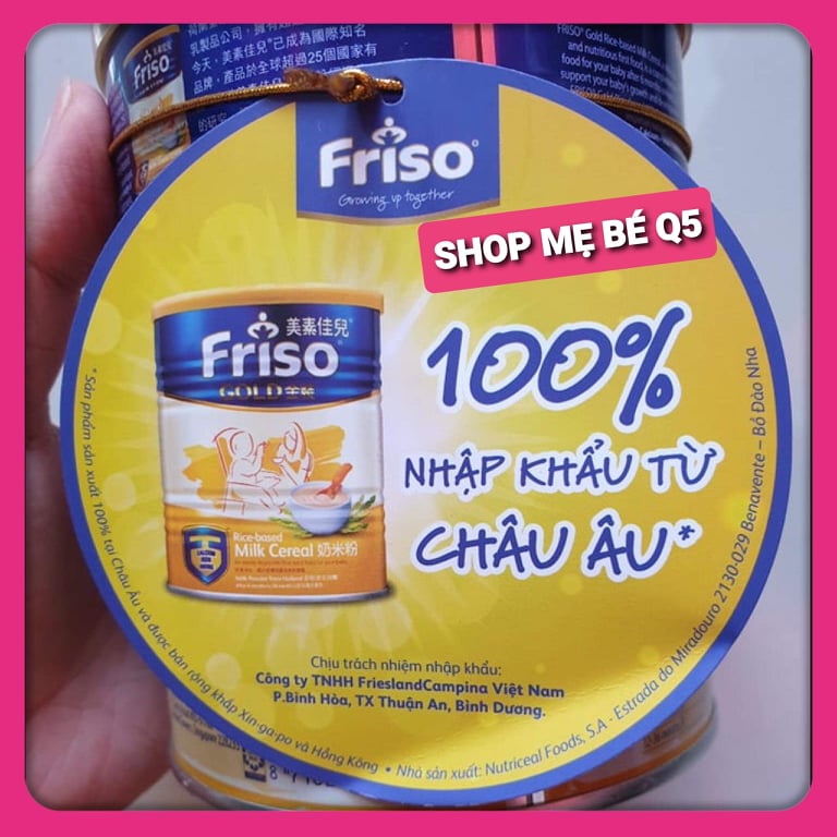 BỘT ĂN DẶM GẠO SỮA FRISO 300 GRAM