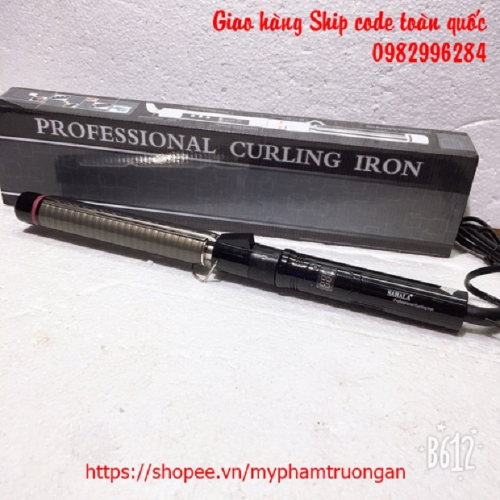 Máy uốn xoăn Sahala 6 size [Phi 19 - 34]