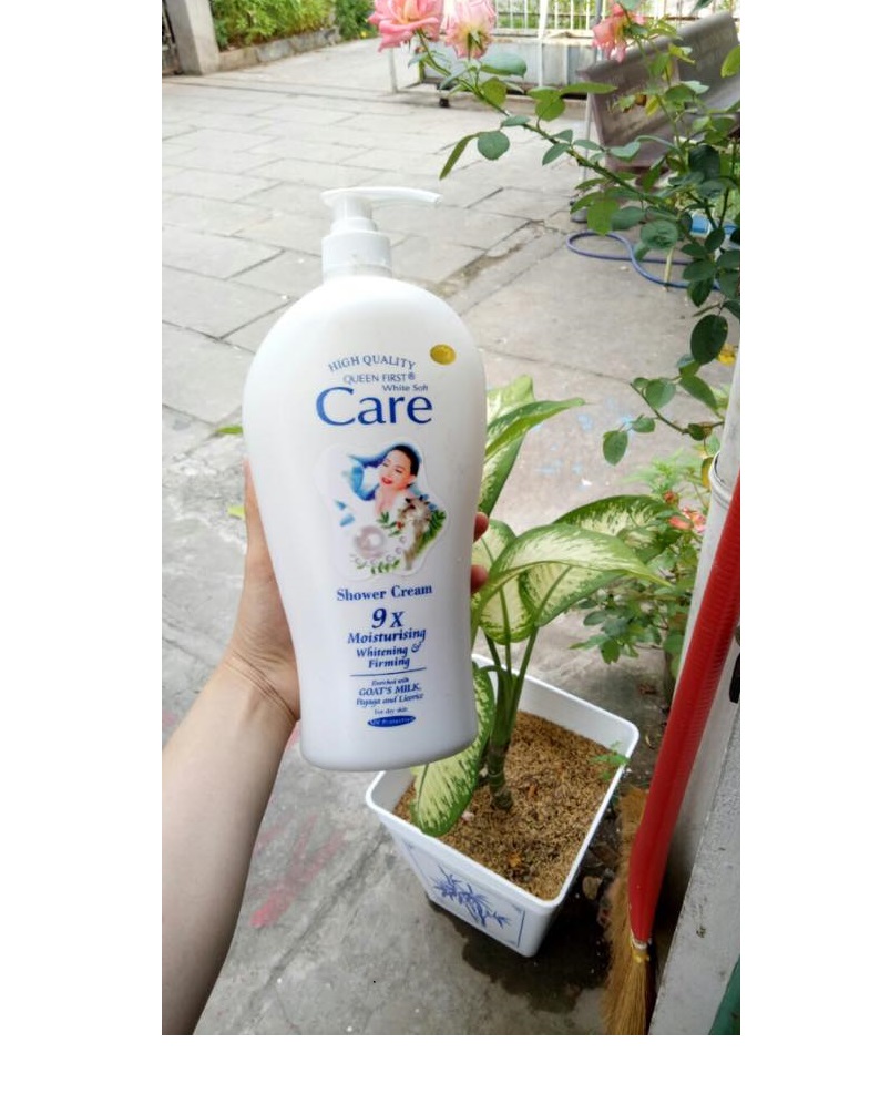[HCM]Sữa Tắm Dê White Care 9X 1200ml - Mẫu mới