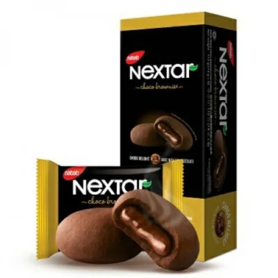 Bánh quy socola Nabati Nextar Choco Brownies 112g (8 gói x 14g)- đồ ăn vặt