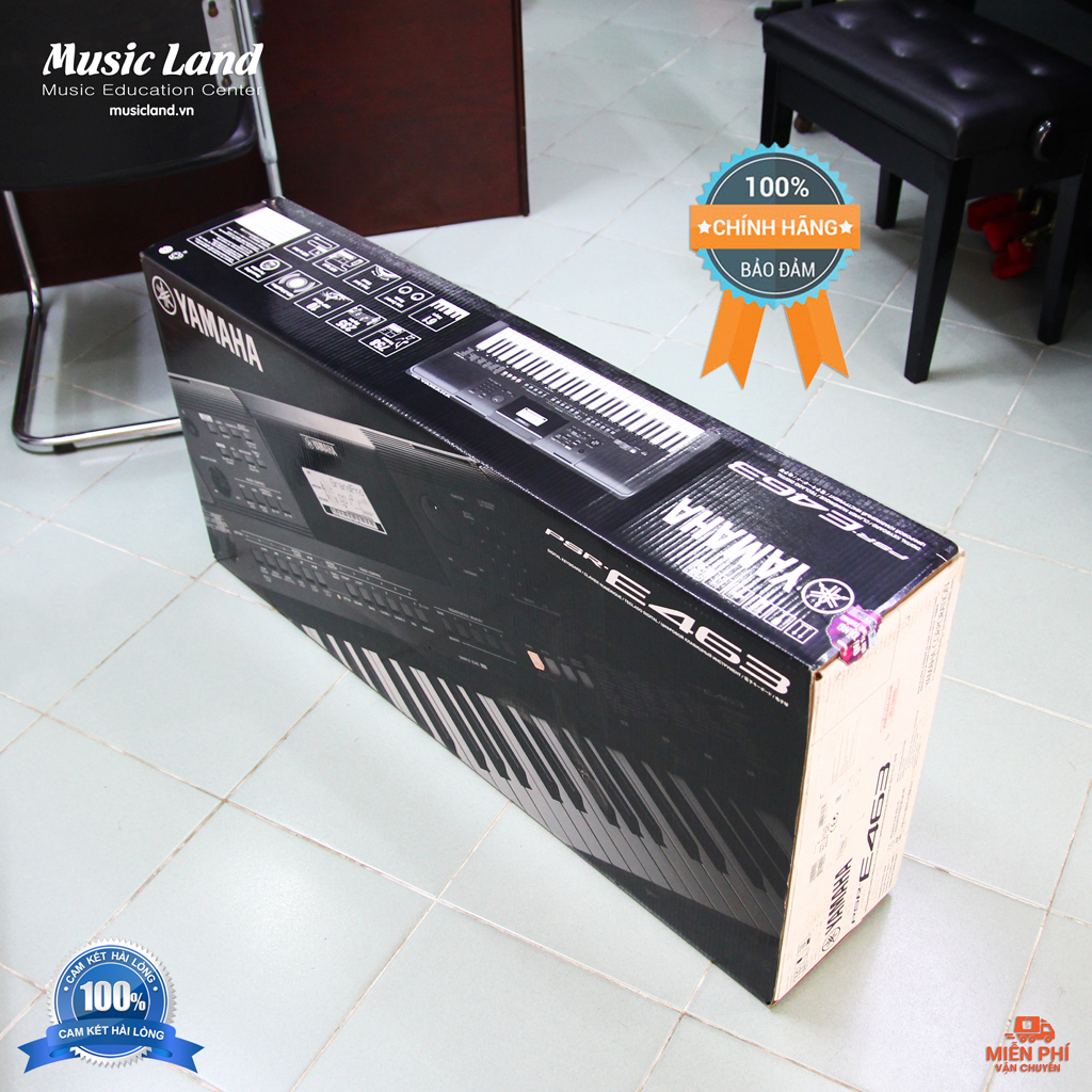 Đàn Organ Yamaha PSR E463 - Chính Hãng