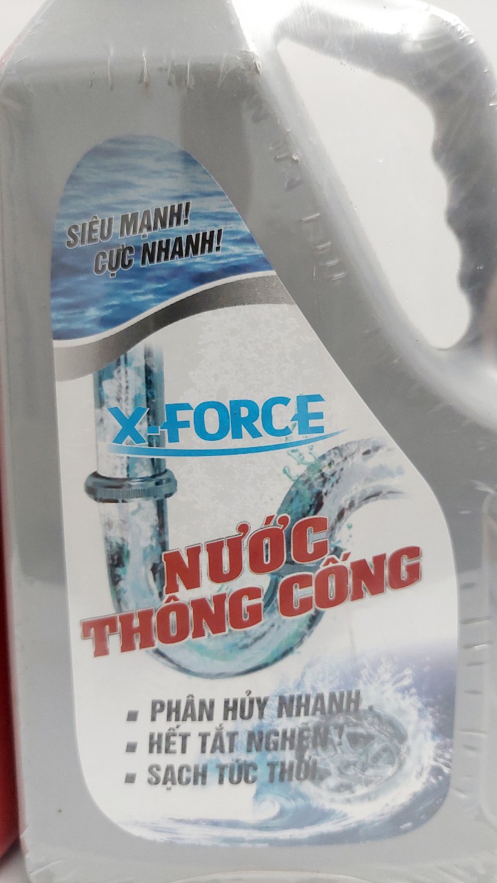[Giá hủy diệt] [Ảnh thật] Nước thông bồn cầu X-FORCE