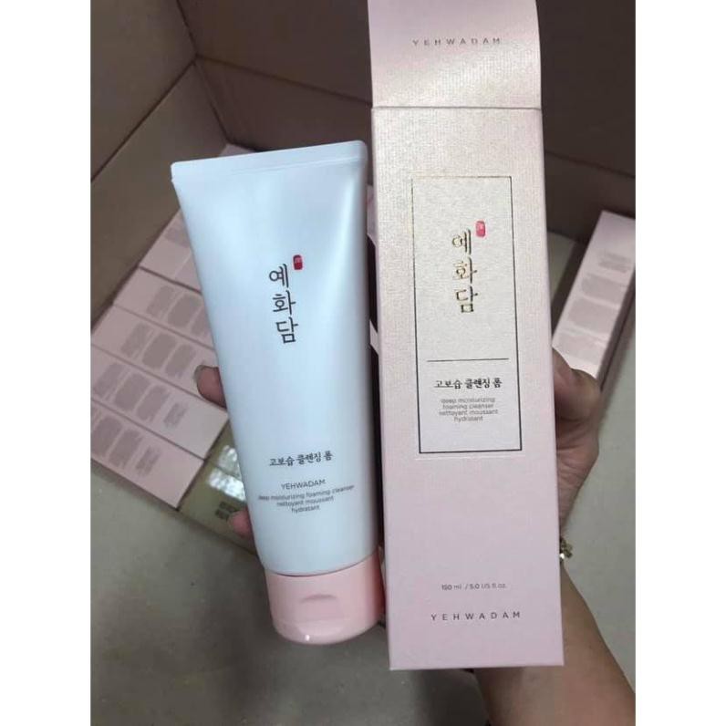 [HCM]Sữa Rửa Mặt YEHWADAM DEEP MOISTURIZING FOAMING CLEANSER 150ml