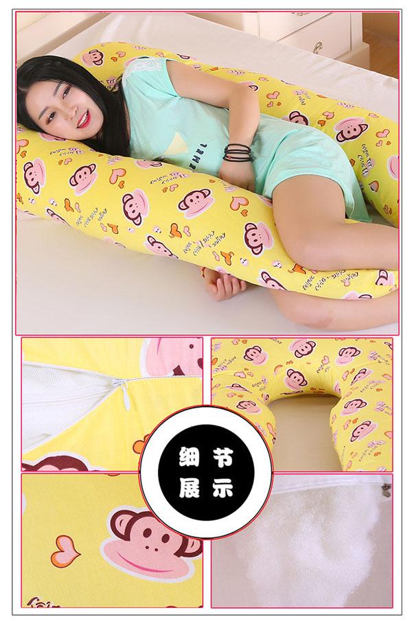 Gối ôm chữ U bà bầu