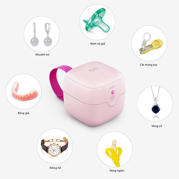 [Chính hãng] Máy Tiệt Trùng Ti Giả Mini Munchkin 59S