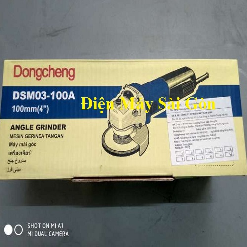Máy mài góc, máy cắt mini Dongcheng DSM03-100A