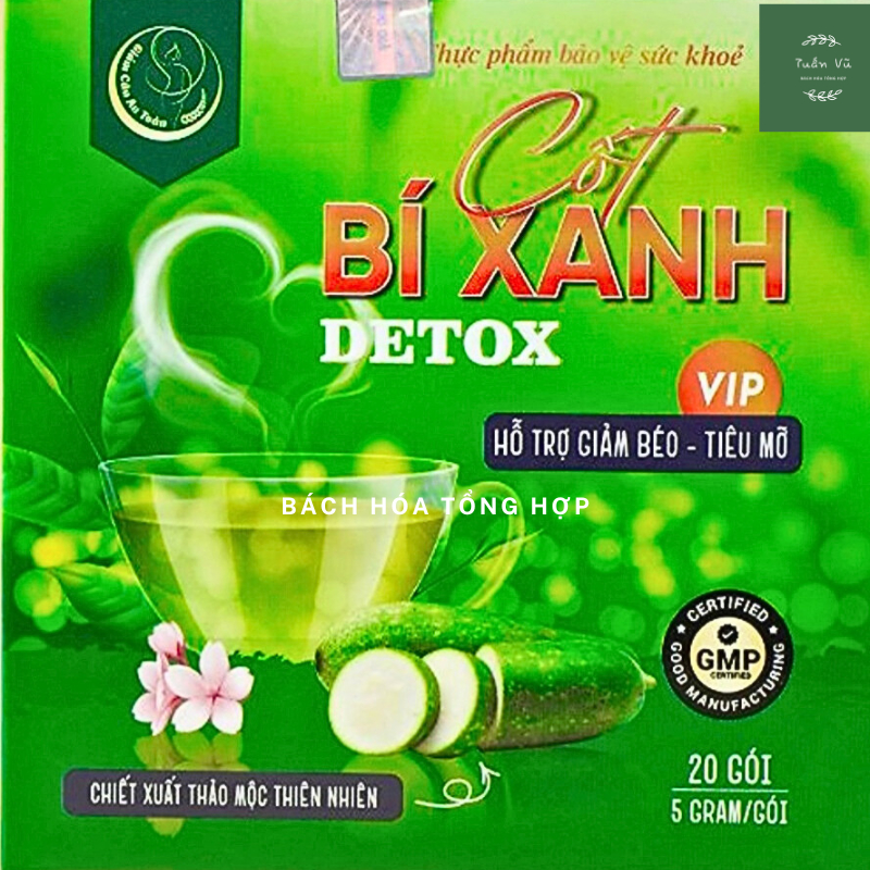 Cốt Bí Xanh Detox - Hỗ Trợ Giảm Cân