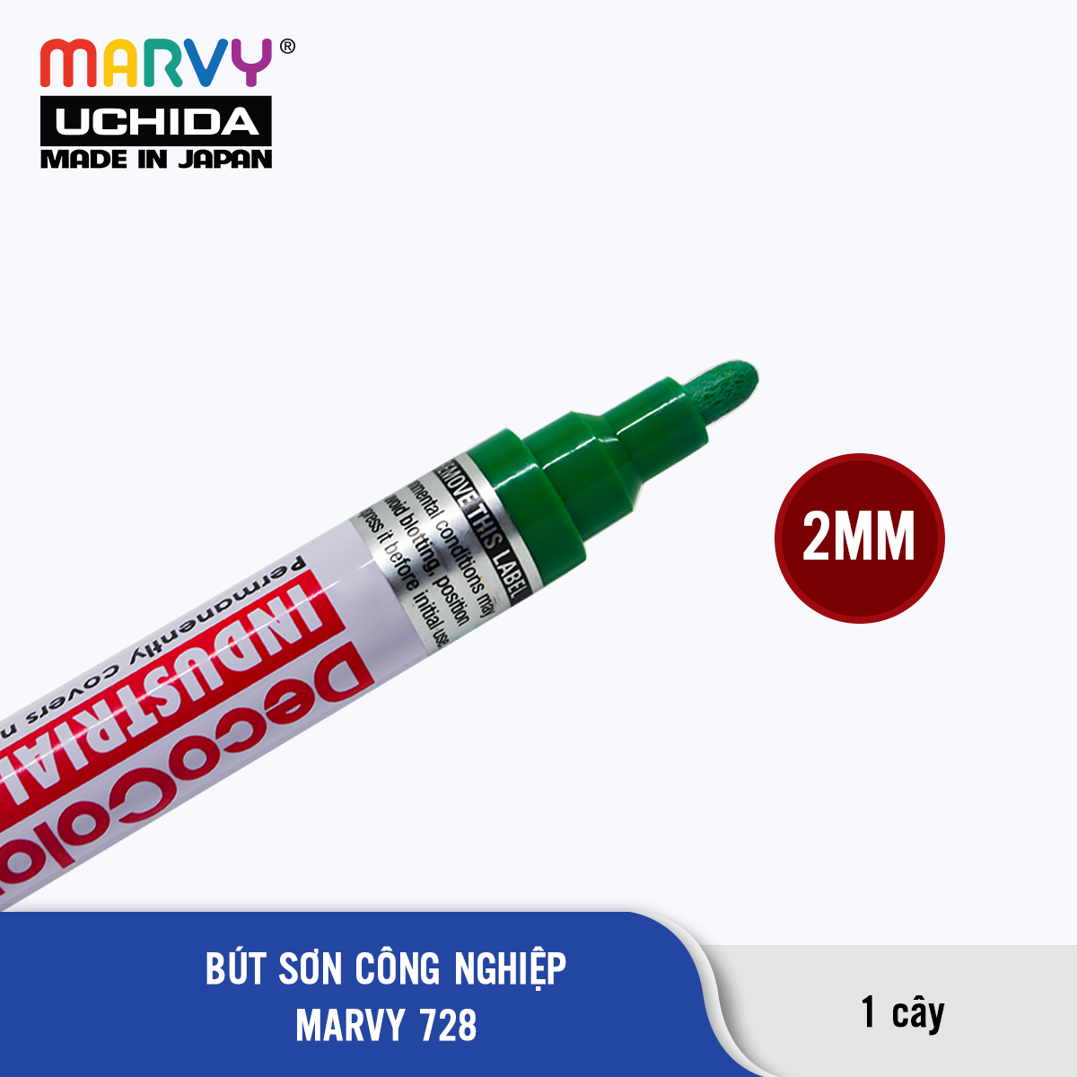 Bút sơn không phai MARVY 728 ngòi 2mm